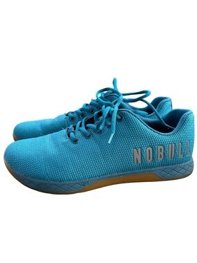 Nobull Sneakers Unisex Mens 9.5 Womens 11 Gym Trainer Shoes Blue